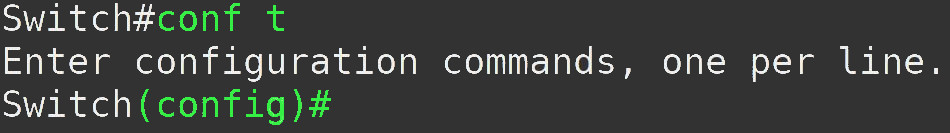 Tryb Global Configuration