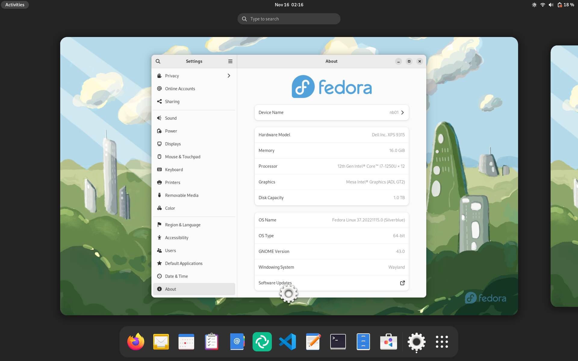 Fedora Linux