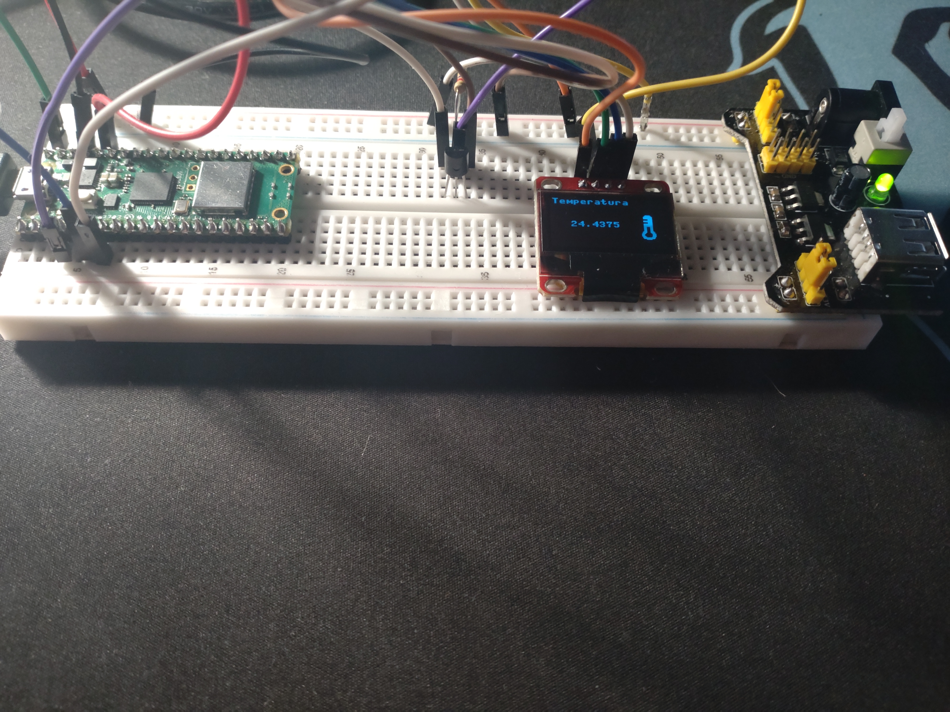 Stacja pogodowa z ekranem OLED